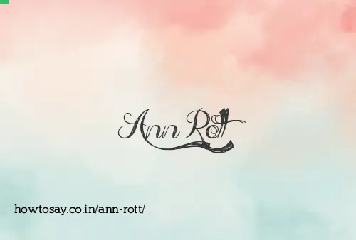 Ann Rott