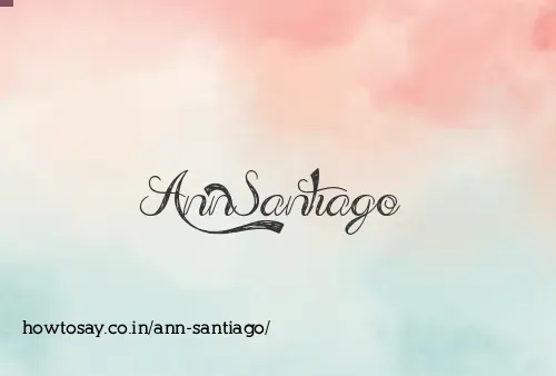 Ann Santiago