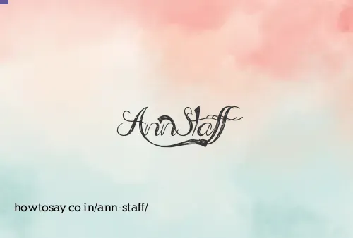 Ann Staff