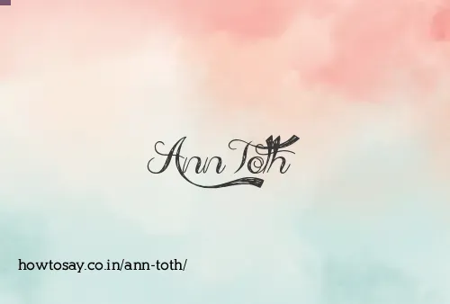 Ann Toth