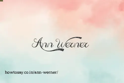 Ann Werner