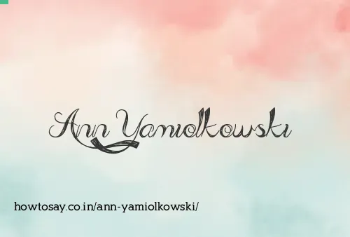 Ann Yamiolkowski