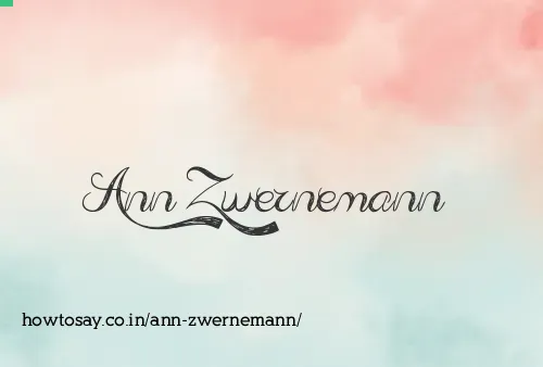 Ann Zwernemann