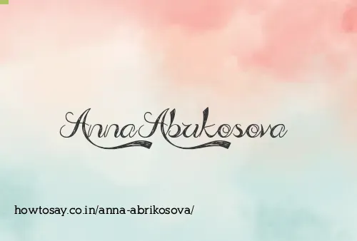 Anna Abrikosova