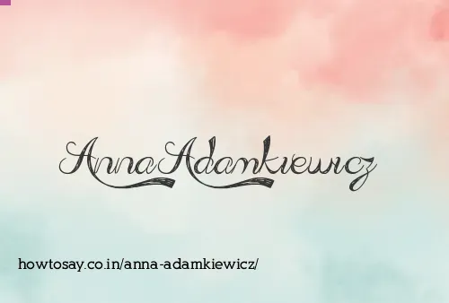 Anna Adamkiewicz