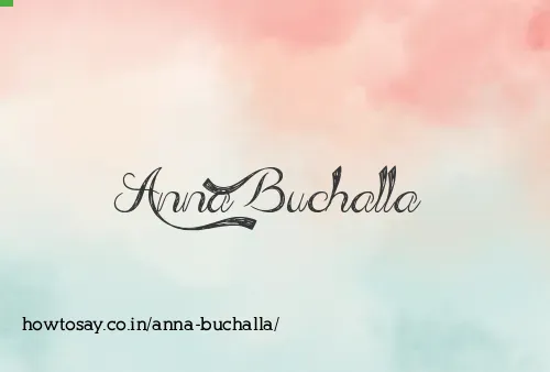 Anna Buchalla