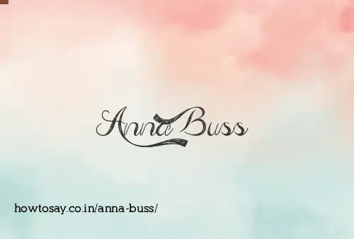 Anna Buss