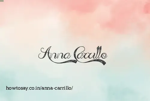 Anna Carrillo