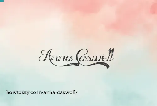 Anna Caswell