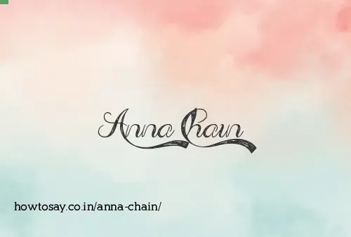 Anna Chain