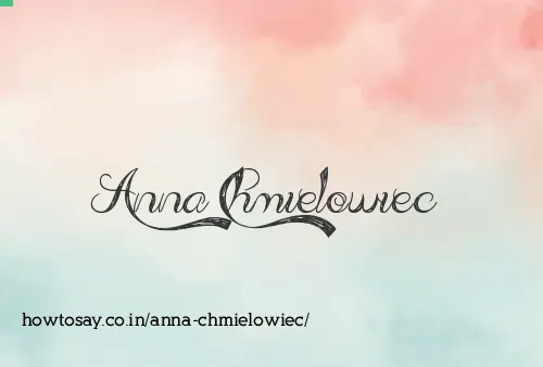 Anna Chmielowiec