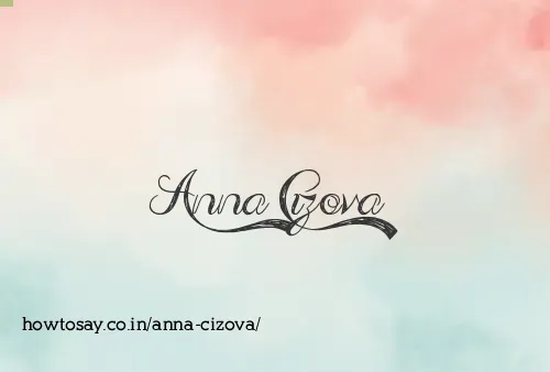 Anna Cizova