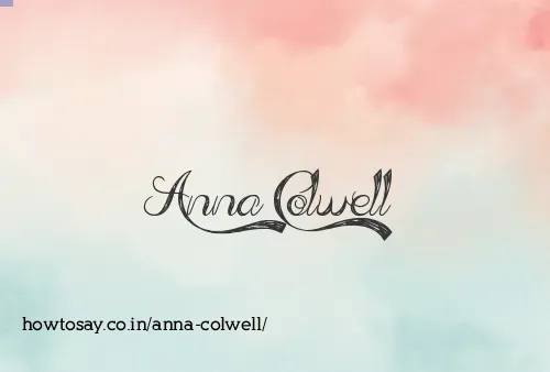 Anna Colwell