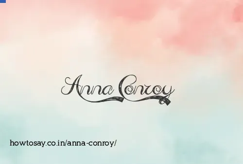Anna Conroy
