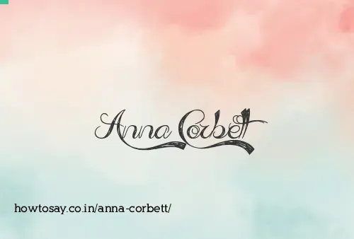 Anna Corbett
