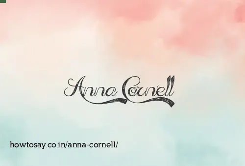 Anna Cornell
