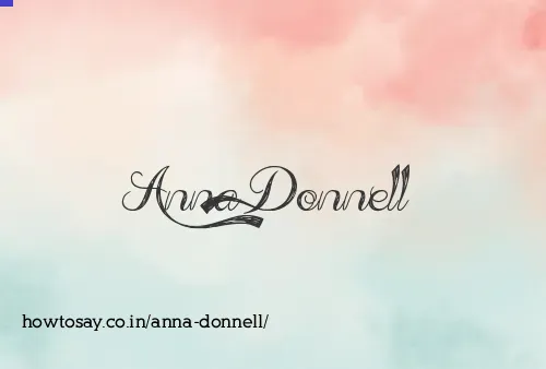 Anna Donnell