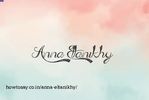 Anna Eltanikhy