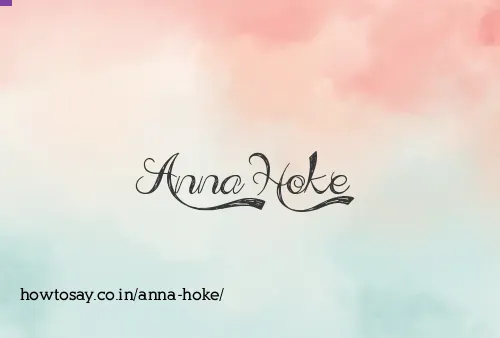 Anna Hoke