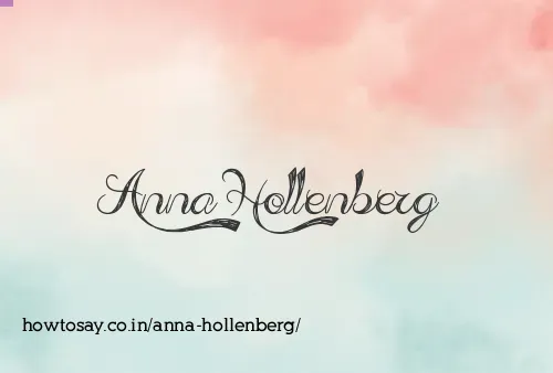 Anna Hollenberg