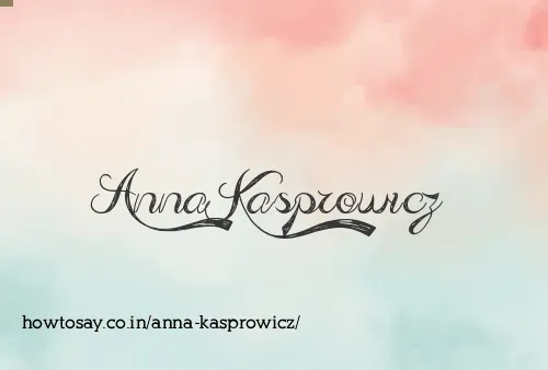 Anna Kasprowicz