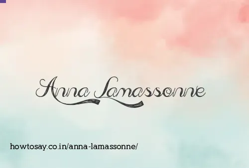 Anna Lamassonne