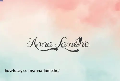 Anna Lamothe