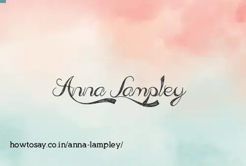 Anna Lampley