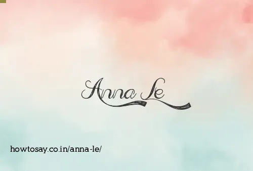 Anna Le