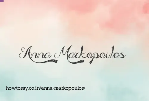 Anna Markopoulos