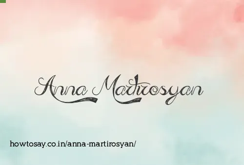 Anna Martirosyan