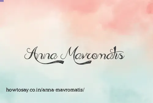 Anna Mavromatis