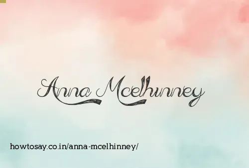 Anna Mcelhinney
