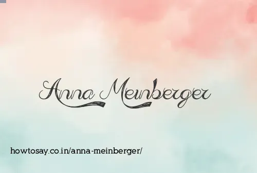 Anna Meinberger