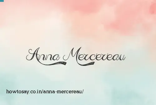 Anna Mercereau
