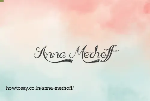 Anna Merhoff