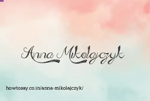 Anna Mikolajczyk