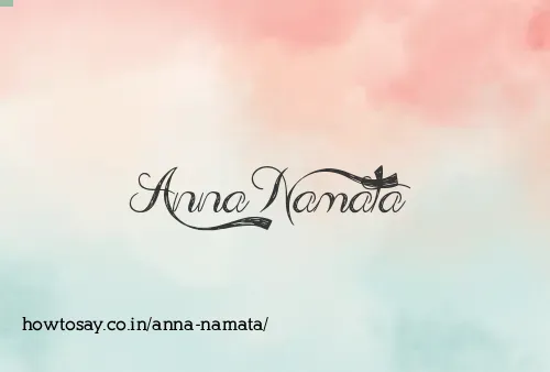 Anna Namata