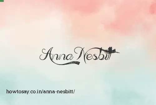 Anna Nesbitt