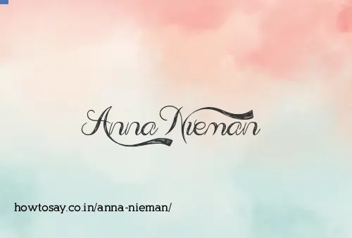 Anna Nieman