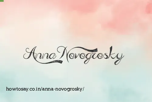 Anna Novogrosky