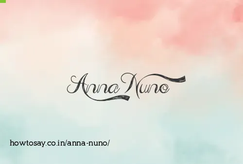Anna Nuno