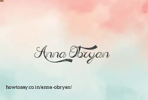 Anna Obryan