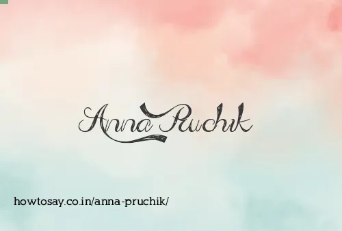 Anna Pruchik