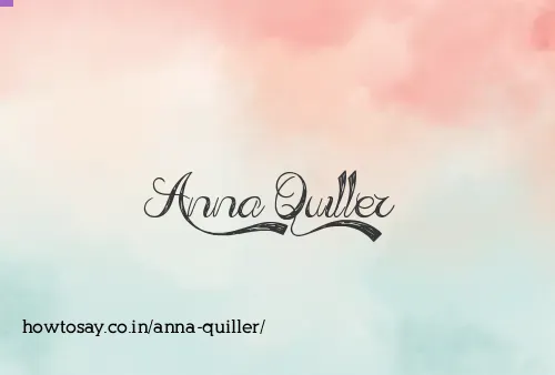 Anna Quiller