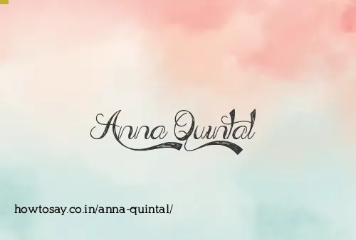 Anna Quintal