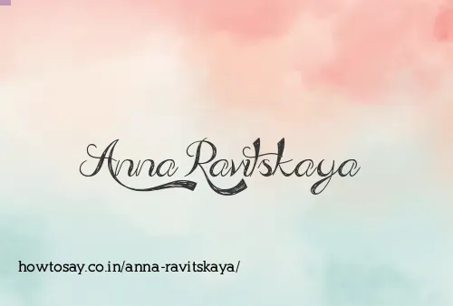 Anna Ravitskaya