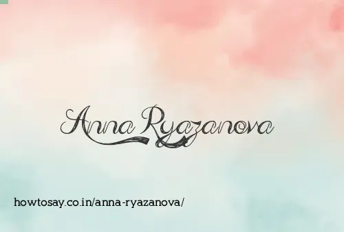 Anna Ryazanova