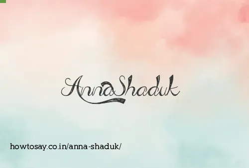 Anna Shaduk