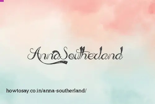 Anna Southerland
